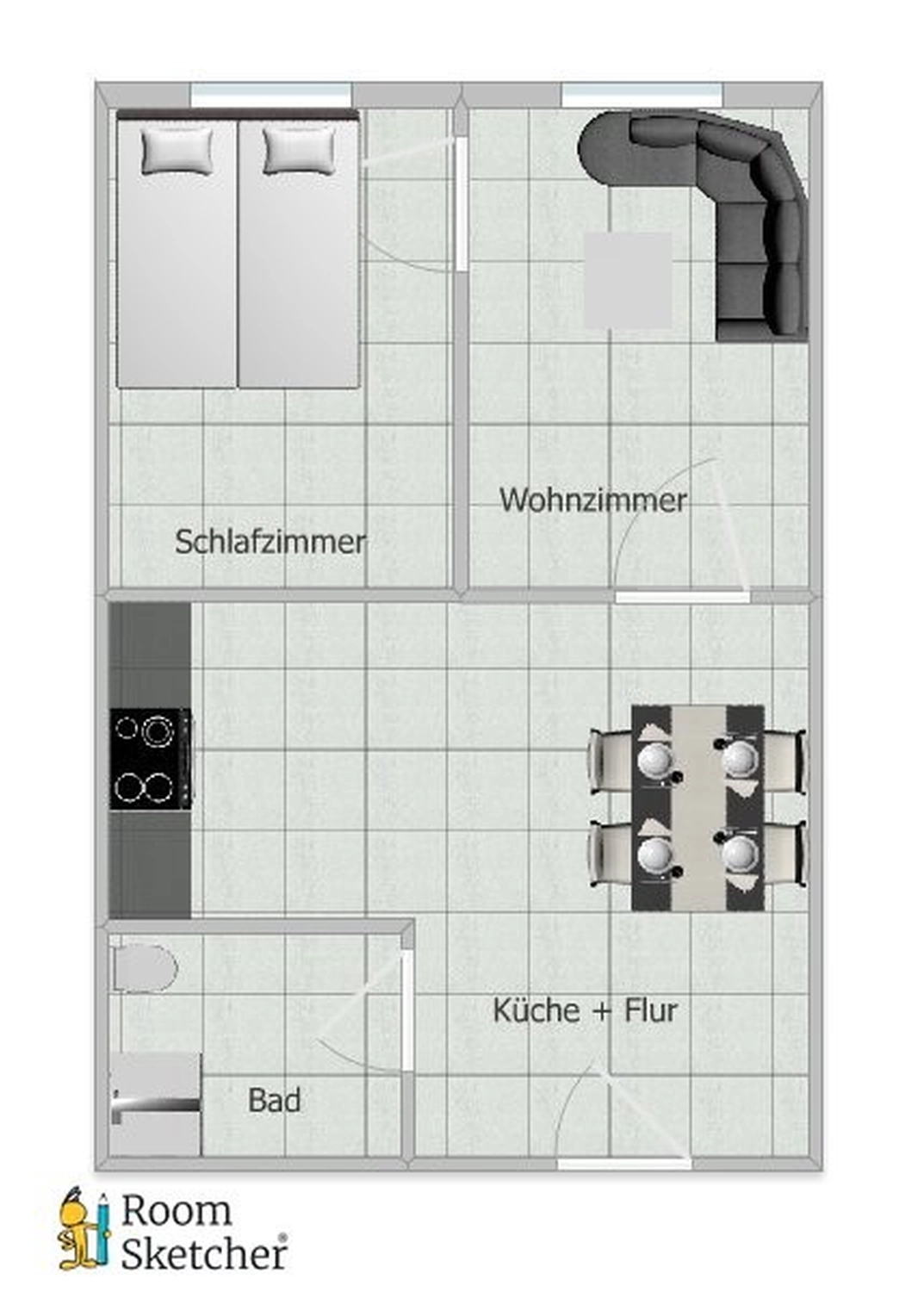 Totenkopf  ( Erdgeschoss links) von Albatros bei Ole Schule